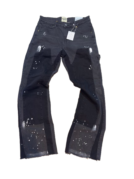 Gallery Department LA Carpenter Pants Flare Paint Splatter